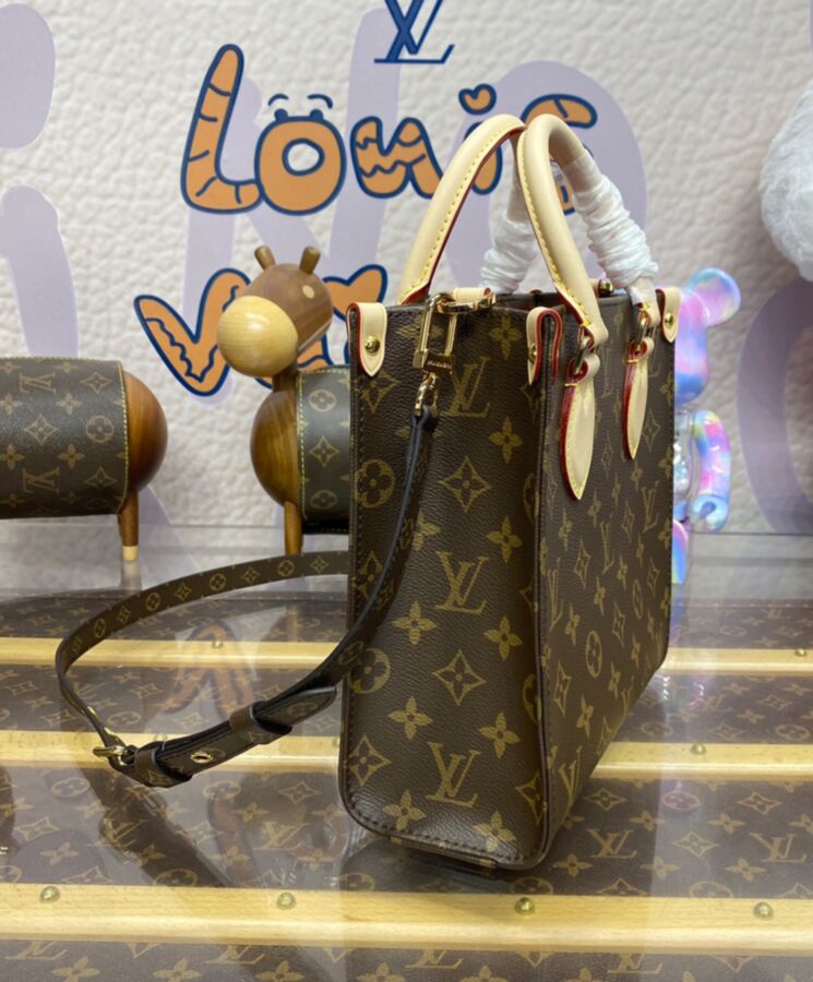 L.*V Sac Plat BB Bag M46265 Brown