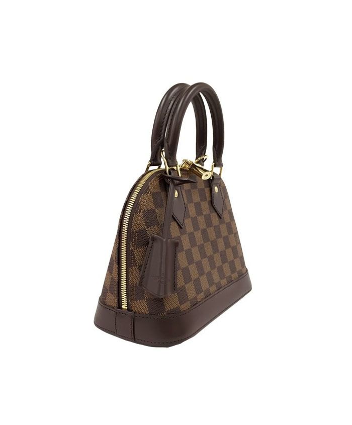 L.*V Alma, Damier Ebene Canvas, Miniature Bag, Luxury Handbag, Designer Bag