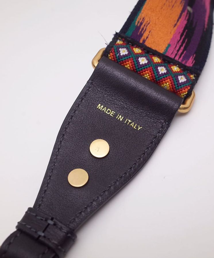 Di.ar Di.ar Fiesta Strap, Multicolored Embroidered Strap, Designer Shoulder Strap