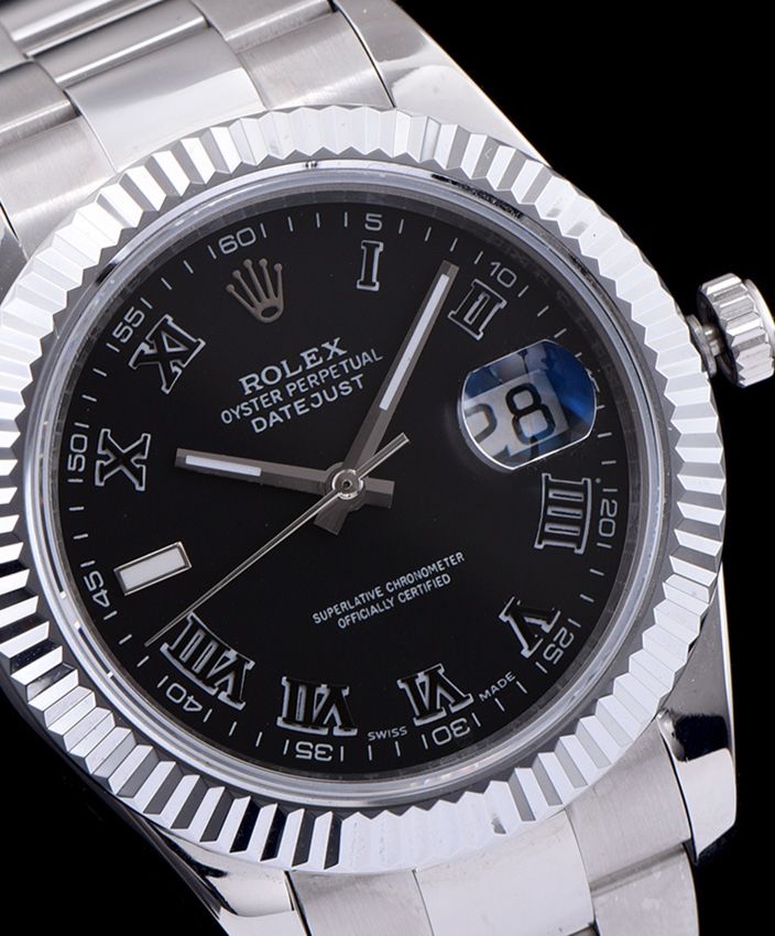 Ro.le.x Stainless Steel Datejust Automatic Watches White