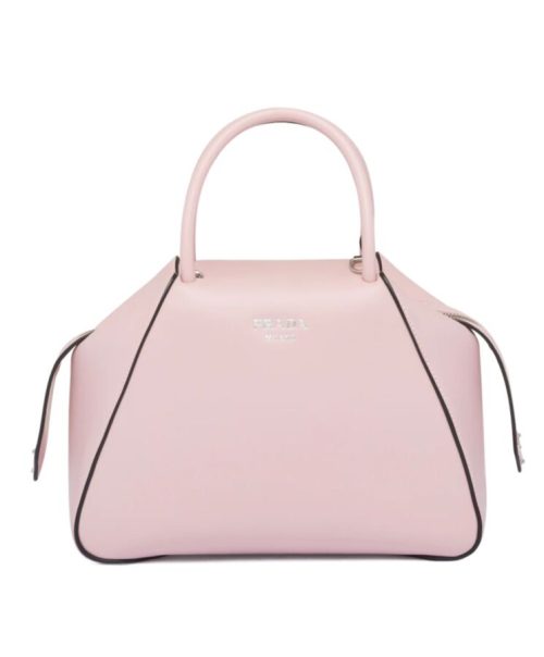 Pra.-da Small Leather, Pra.-da Supernova Handbag, 1BA366, Authentic Pra.-da Handbags, Medium Leather Handbag, Nappa Leather Lining.