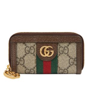 G.U.C.C Ophidia GG, GG logo key case, luxury key case, G.U.C.C heritage, Web stripe