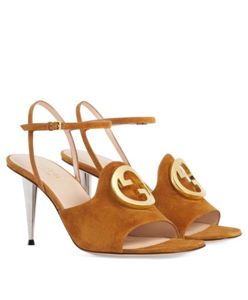 G.U.C.C Women's Blondie, Heeled Sandal, Luxury Footwear