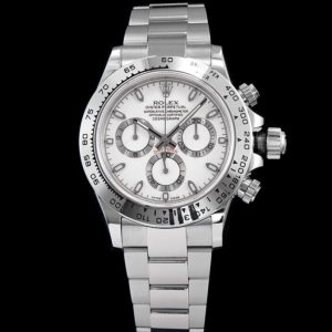 Ro.le.x Daytona Two Tone White Watch, Luxury Ro.le.x Watch, Ro.le.x Daytona Chronograph