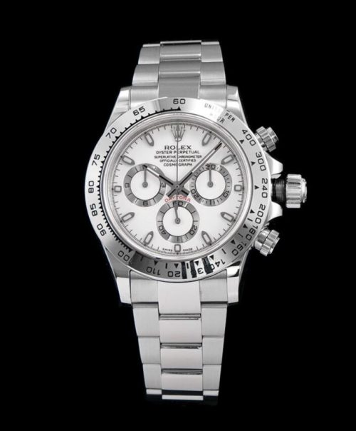 Ro.le.x Daytona Two Tone White Watch, Luxury Ro.le.x Watch, Ro.le.x Daytona Chronograph