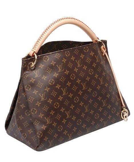 L.*V Monogram Canvas Artsy MM M40249 Brown