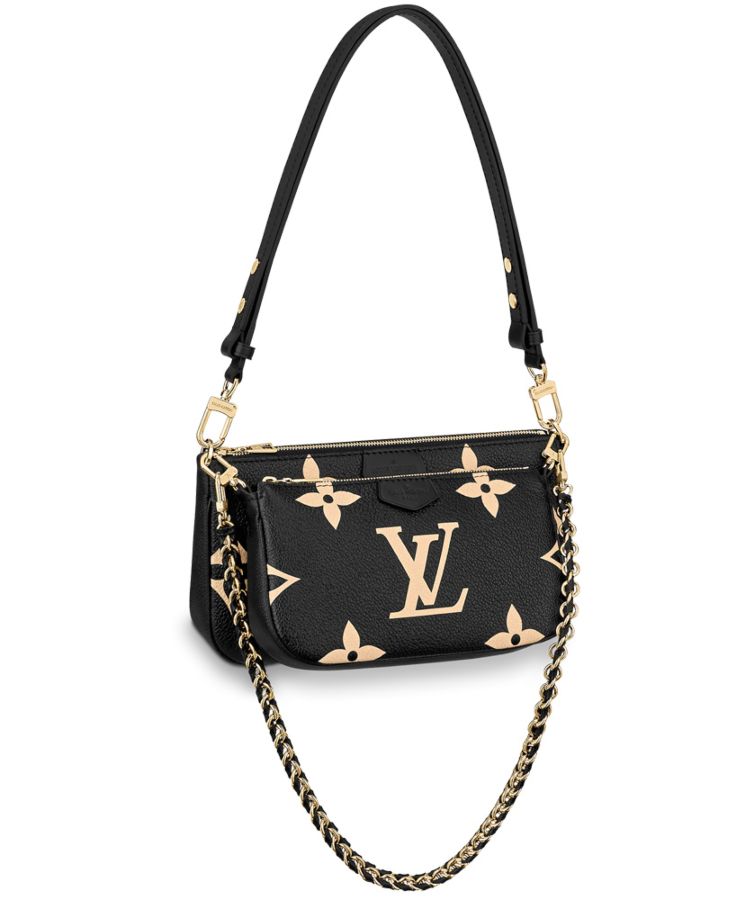 L.*V Multi Pochette Accessoires M45777 Black