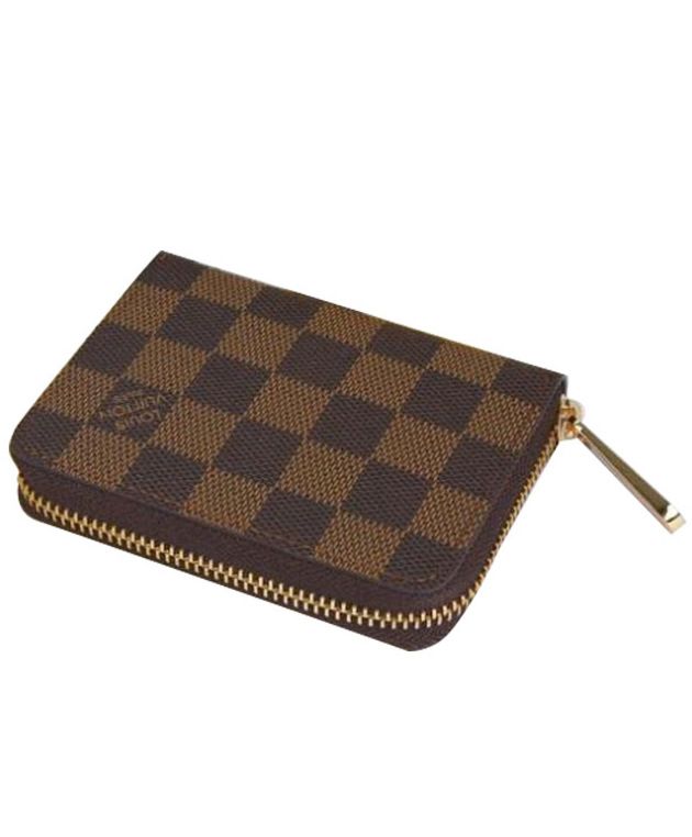 L.*V Zippy, Damier Canvas, Coin Purse, Luxury Wallet