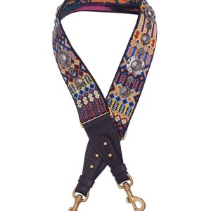 Di.ar Di.ar Fiesta Strap, Multicolored Embroidered Strap, Designer Shoulder Strap