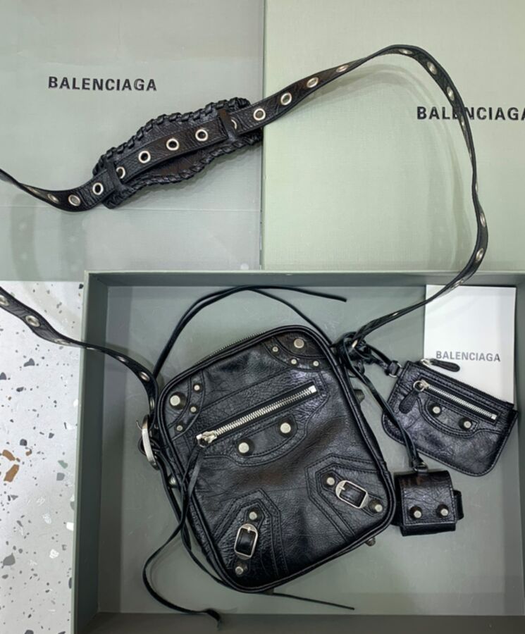 Balen.ciaga Le Cagole, Designer Handbag, Balen.ciaga Flap Bag, Black Handbag, Balen.ciaga Bag