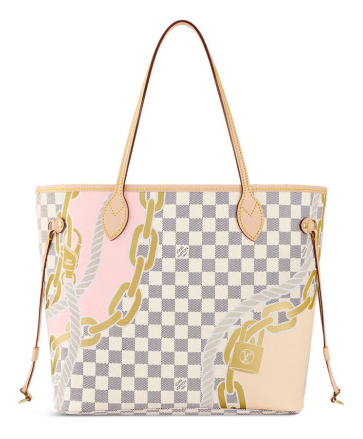 L.*V Neverfull MM N40471 White