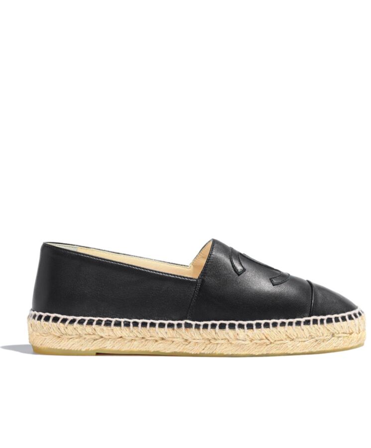 Cha.nel Women’s Espadrilles Black