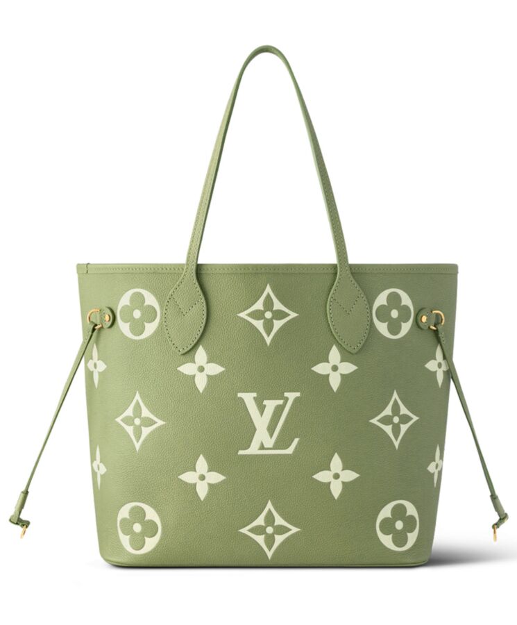 L.*V Neverfull MM M46649 Green