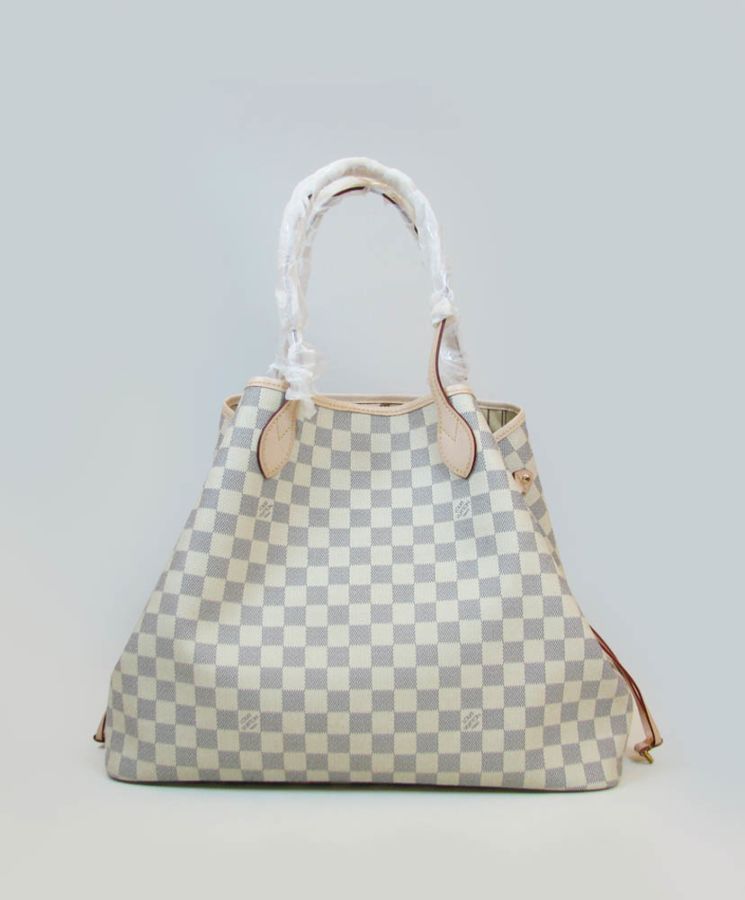 L.*V Damier Bag N51108 White