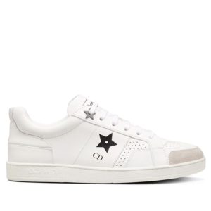 Di.ar Unisex Star, White Sneaker, Luxury Footwear, Di.ar Paris, Calfskin Sneaker