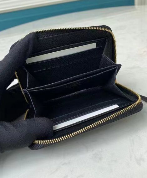 L.*V ZIPPY COIN PURSE M60574 Black