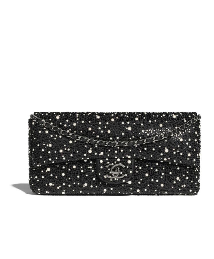 Cha.nel Clutch AS4372 Black