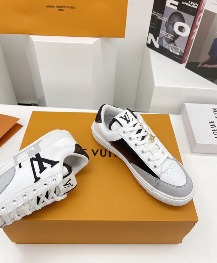 L.*V Unisex Limited Edition – Charlie Sneaker White