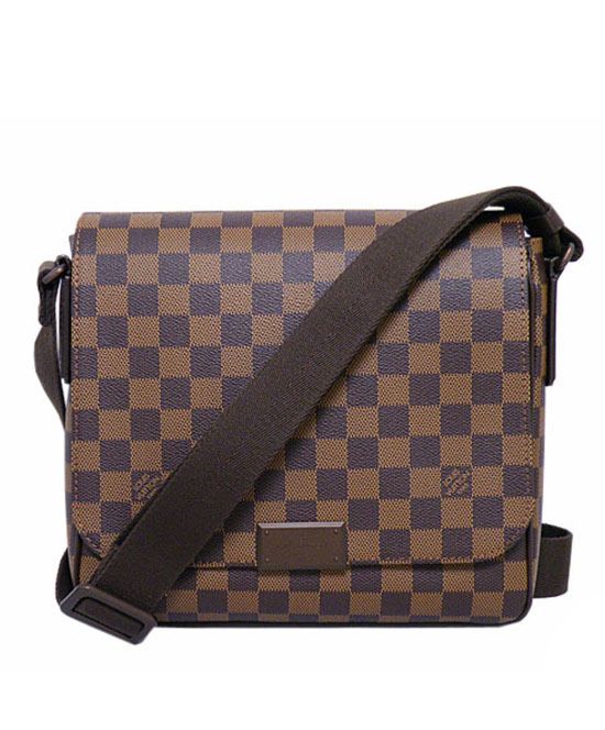 L.*V Damier District N41213 Brown