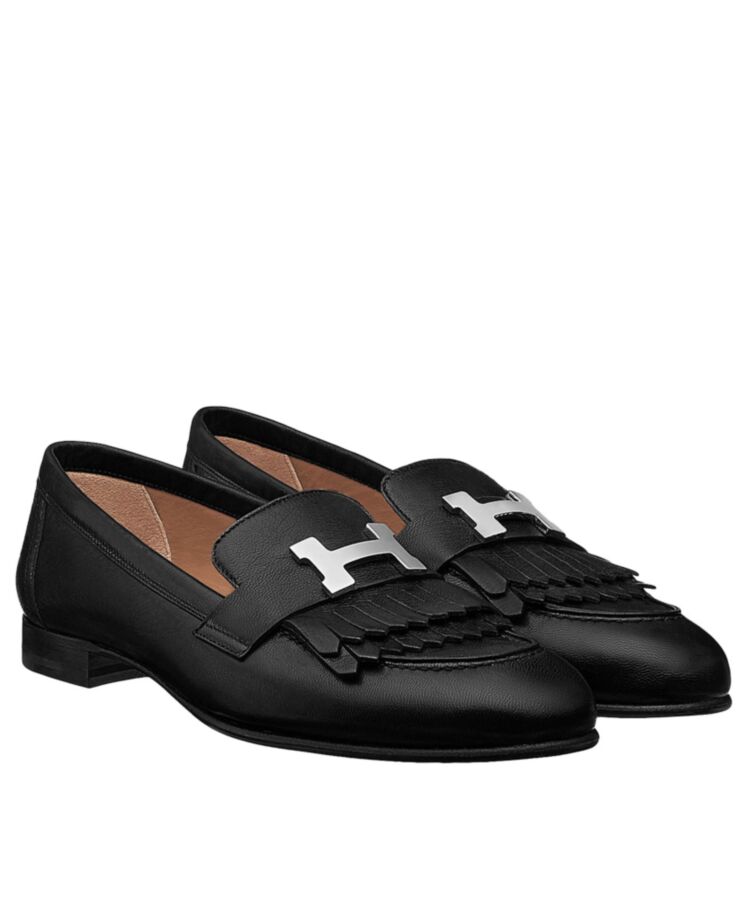 Her..mes Women’s Royal Loafer Black