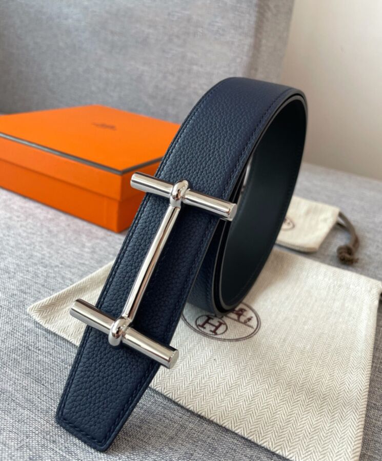 Her..mes H D’ancre Belt Buckle & Reversible Leather Strap 38mm