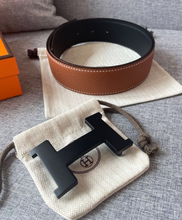 Her..mes Constance Belt Buckle & Reversible Leather Strap 38mm