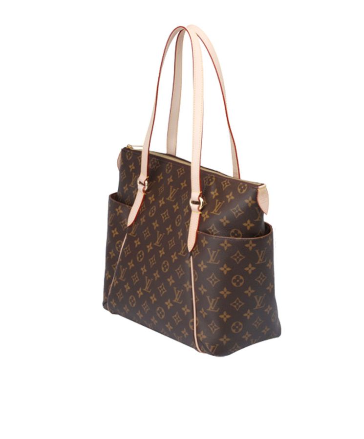 L.*V Monogram, Luxury Handbag, Batignolles M51263 Brown, Designer Accessories, High-Quality Canvas Bag