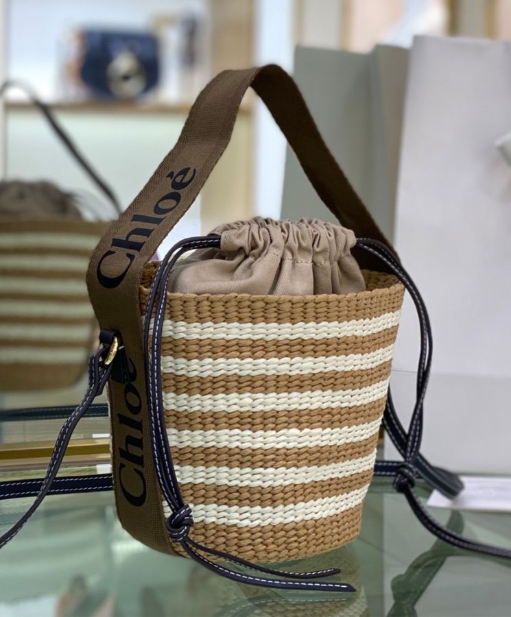 chl.oe Small Woody Basket Khaki