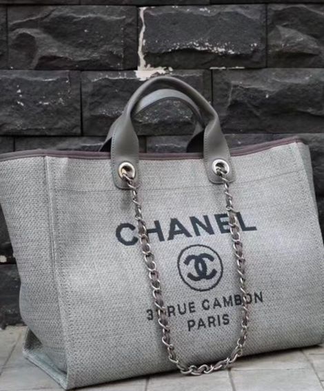 Cha.nel Shopping Bag A66941 Gray