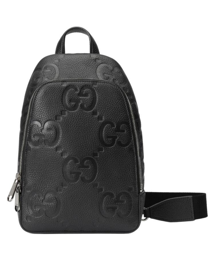 G.U.C.C Jumbo GG Crossbody Bag 766937 Black