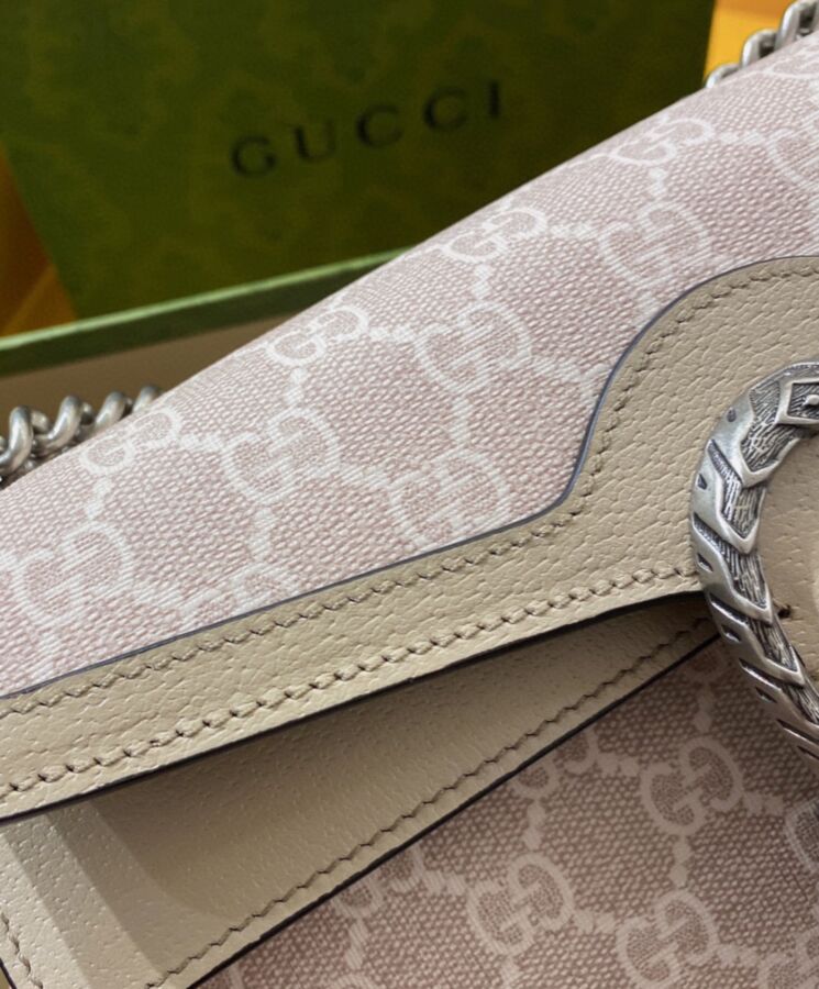 G.U.C.C Dionysus Small GG Bag Cream