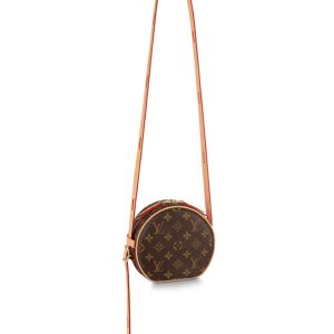 L.*V Boite, Compact Handbag, Luxury Fashion, Travel-Inspired Bag, Monogram Canvas