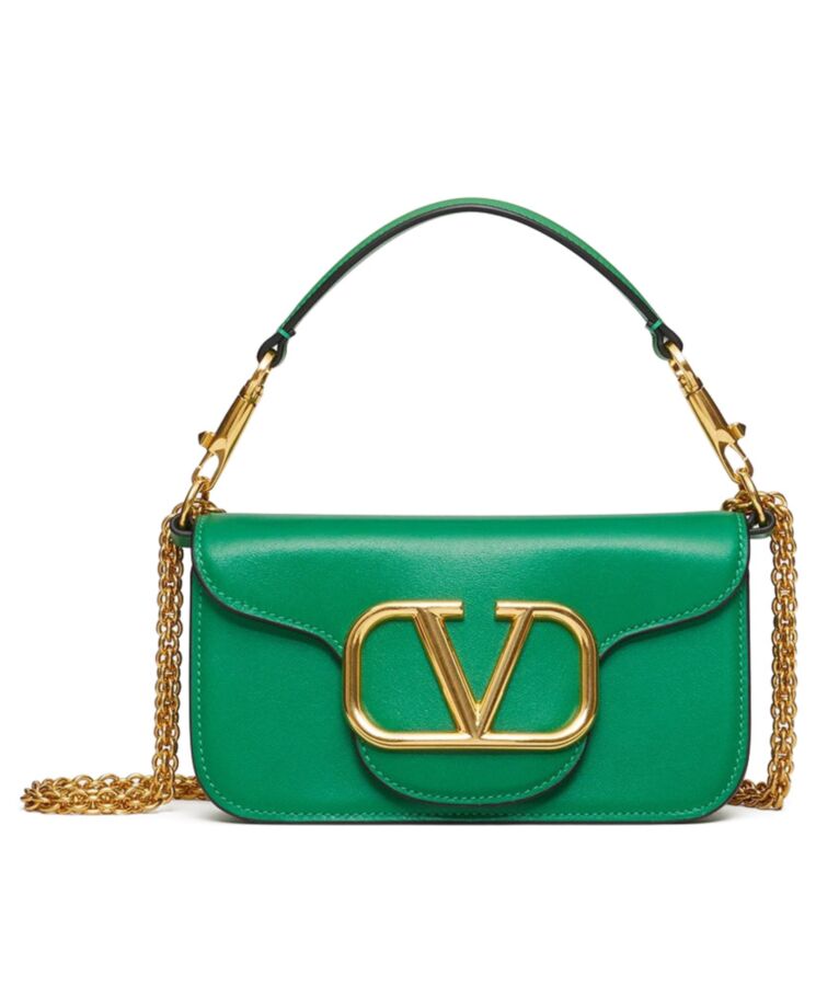 Valen.tino Loco Small Shoulder Bag In Calfskin