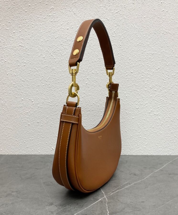 Ce.line Medium Ava, Smooth Calfskin Bag, Luxury Handbag, Ce.line Strap Bag