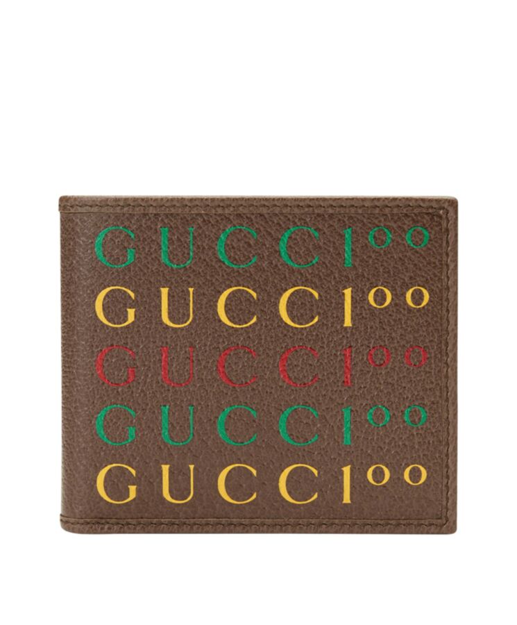 G.U.C.C 100 Wallet 676238 Dark Coffee