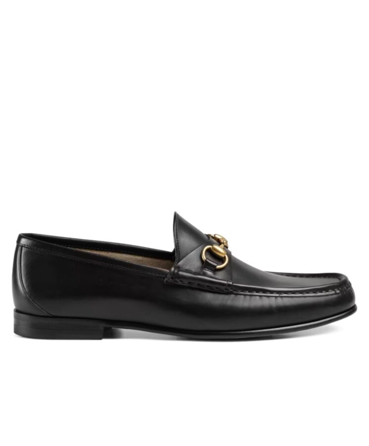 G.U.C.C Women’s 1953 Horsebit Leather Loafer 307929 Black