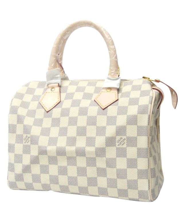 L.*V Damier Speed N41534 White