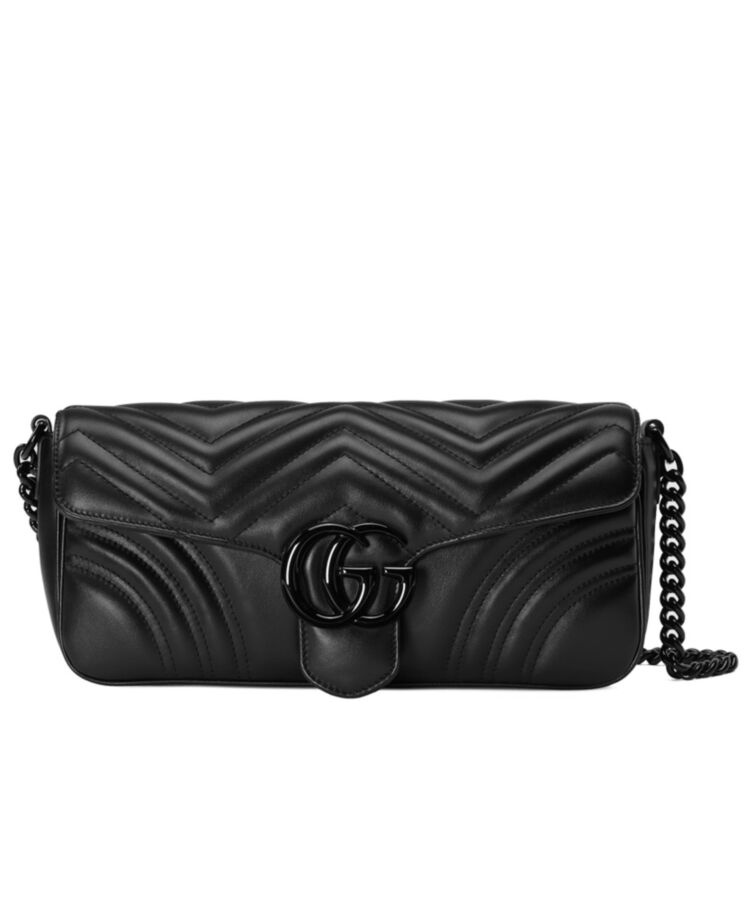 G.U.C.C GG Marmont Shoulder Bag 734814 Black