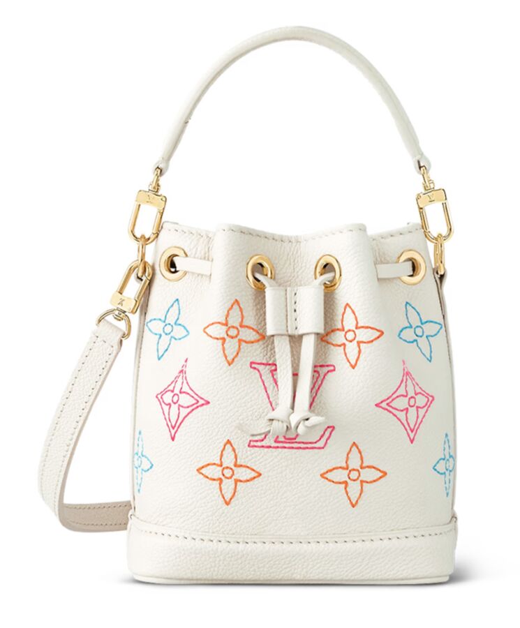 L.*V NANO NOE Bag M23088 Cream