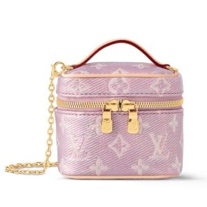 L.*V Micro Vanity, Monoglam Canvas Bag, Limited Edition L.*V, Chinese Valentine's Day Handbag