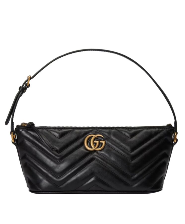 G.U.C.C GG Marmont Shoulder Bag 739166 Black