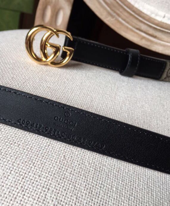 G.U.C.C GG Marmont Thin Belt