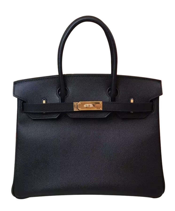 Her..mes Birkin 30 Epsom Leather Paon Phw