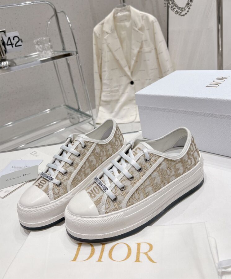 Di.ar Women's Walk'n'Di.ar, Luxury Footwear, Di.ar Oblique, EVA platform, Di.ar Paris laces