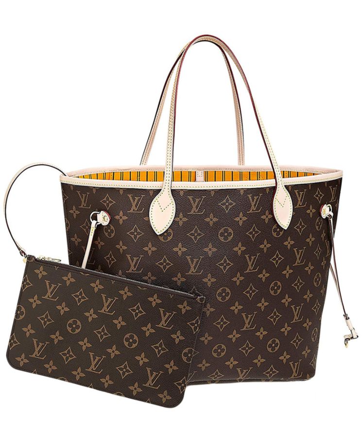 L.*V Monogram Neverfull M40997 Yellow