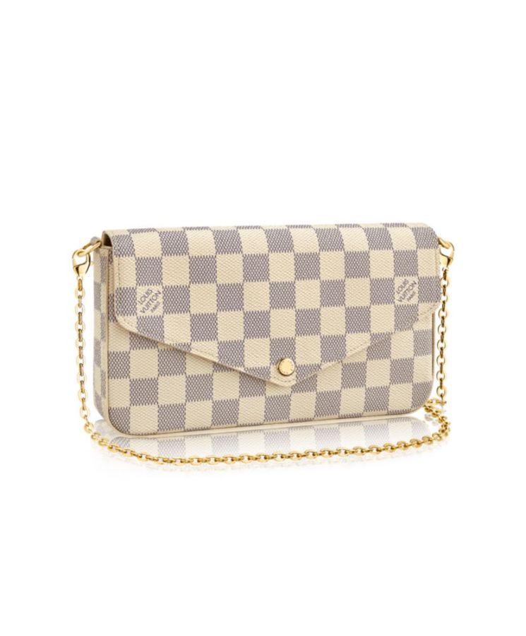 L.*V Pochette Felicie N63106 White