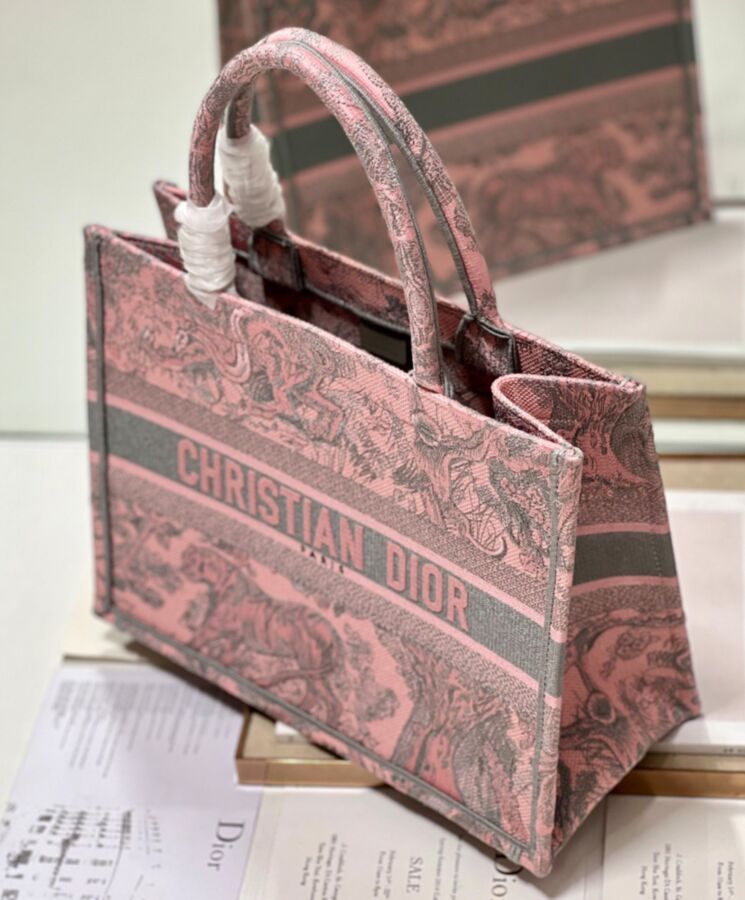 Di.ar Medium Di.ar Book Tote Pink