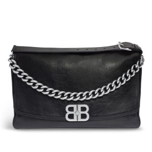 Balen.ciaga BB Soft, Large Flap Bag, Luxury Crossbody Bag, Balen.ciaga Bag