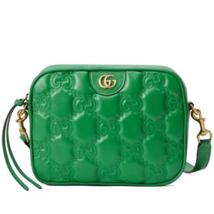 G.U.C.C GG Matelasse, Leather Shoulder Bag, Luxury Accessories, Vintage G.U.C.C, '90s logo trend