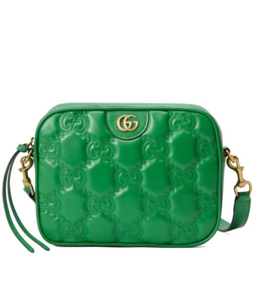 G.U.C.C GG Matelasse, Leather Shoulder Bag, Luxury Accessories, Vintage G.U.C.C, '90s logo trend